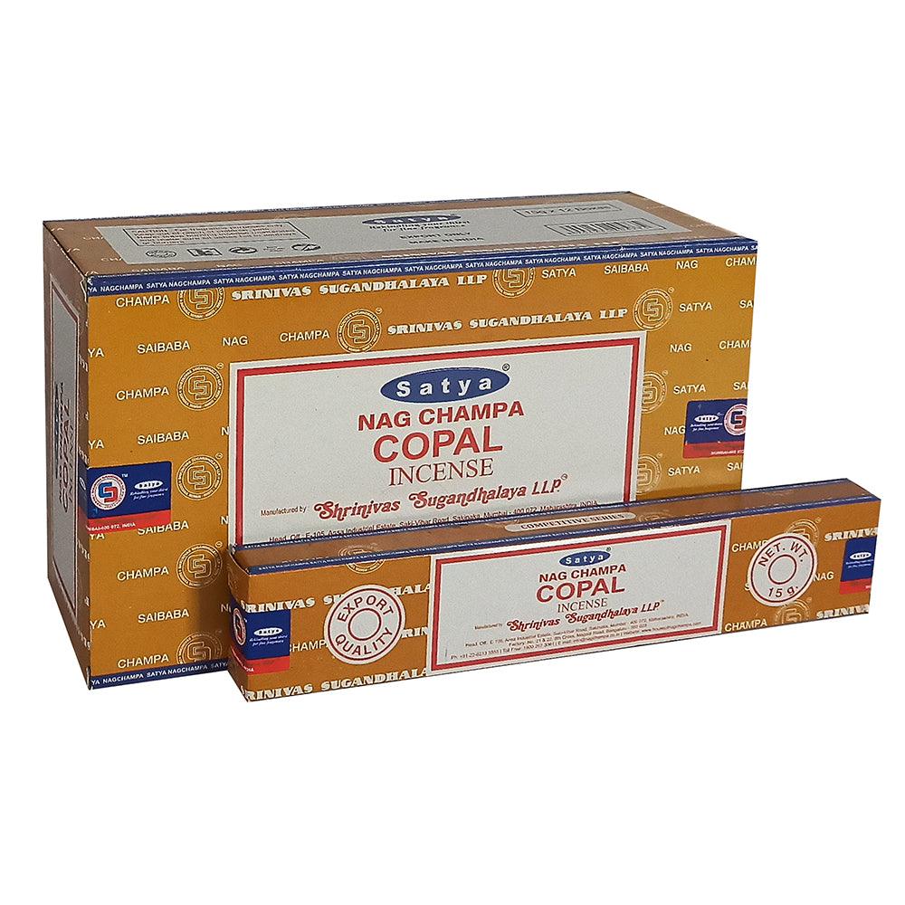 12 Packs of Copal Incense Sticks by Satya