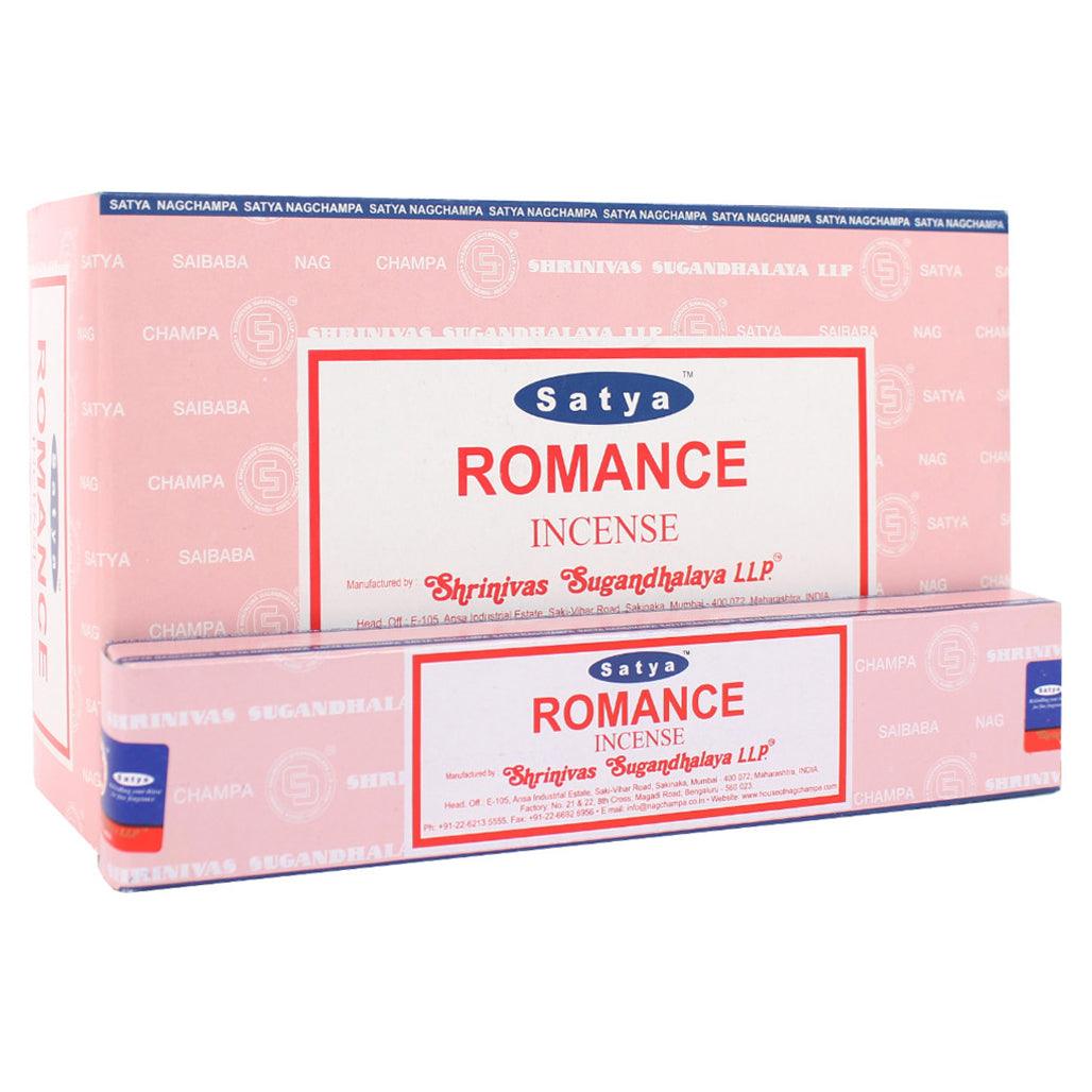 12 Packs of Romance Incense Sticks by Satya