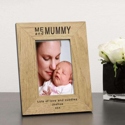 Personalised Me and Mummy Photo Frame 6x4 - Myhappymoments.co.uk