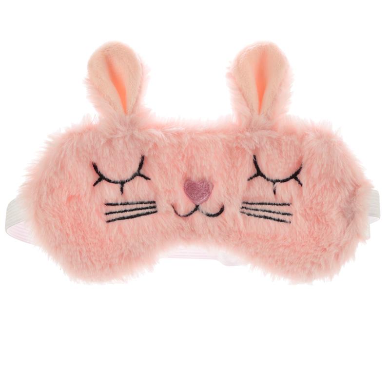 Plush Bunny Rabbit Eye Mask