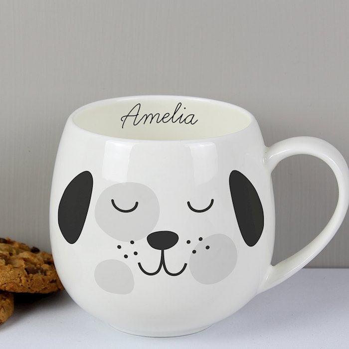 Personalised Cute Dog Shape Mug