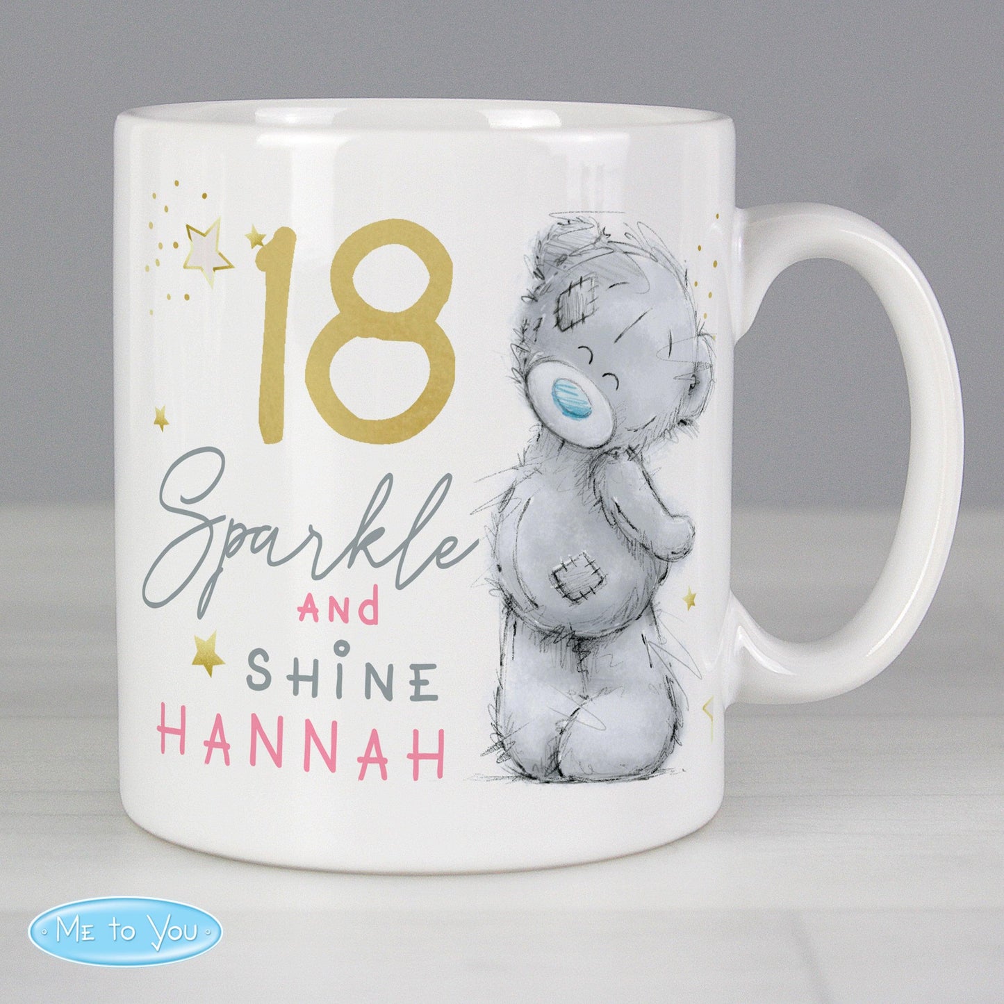 Personalised Me To You Birthday Mug