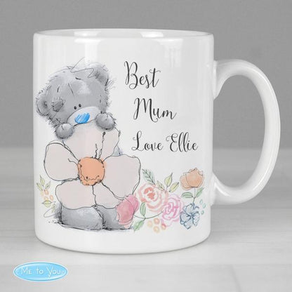 Personalised Me to You Floral Mug - Myhappymoments.co.uk