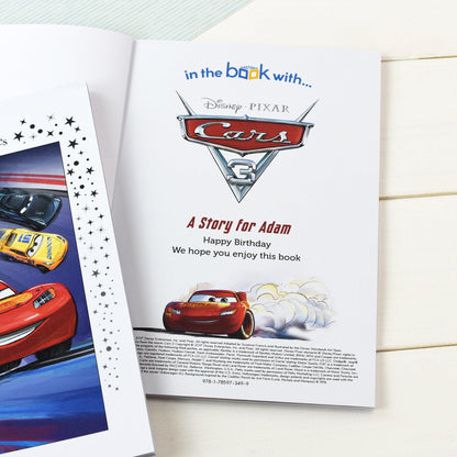 Personalised Disney Little Favourites Cars 3 Book