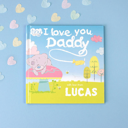 Personalised Tiny Tatty Teddy I Love You Daddy Book