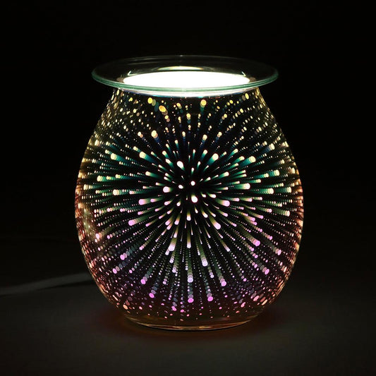 3D Star Effect Light Up Electric Oil Burner