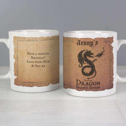 Personalised Dragon Breath Potion Mug - Myhappymoments.co.uk