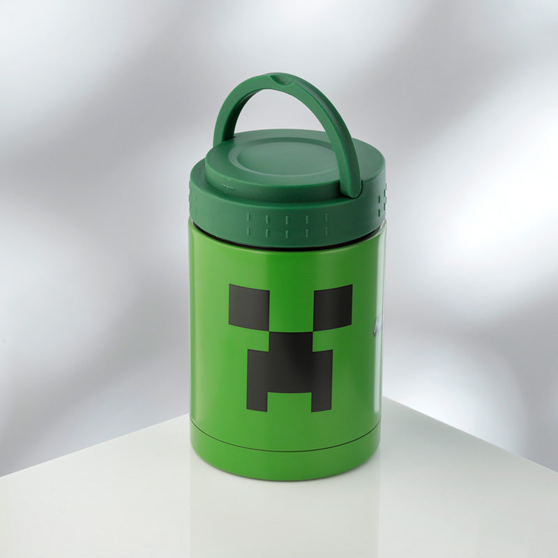 Minecraft Creeper Hot & Cold Thermal Insulated Lunch Pot 500ml