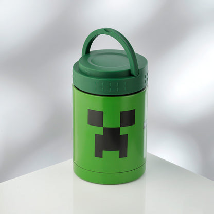 Minecraft Creeper Hot & Cold Thermal Insulated Lunch Pot 500ml