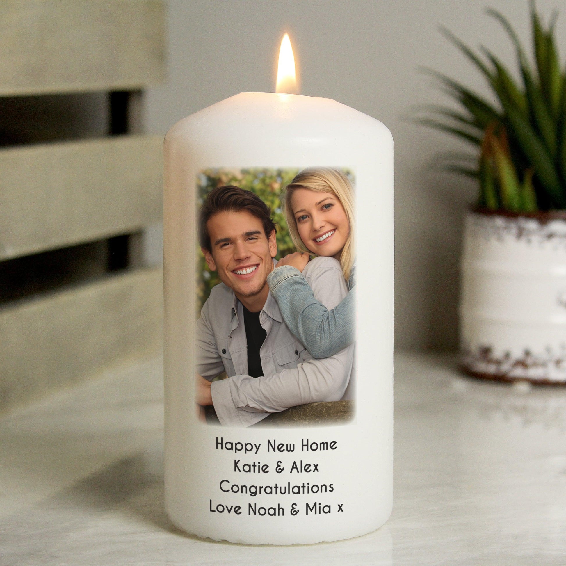 Personalised Photo Candle