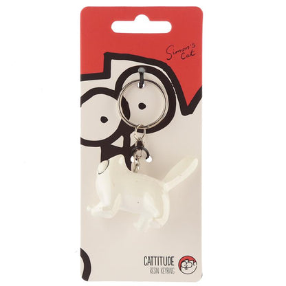 Simon's Cat Cattitude Keyring