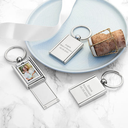 Personalised Mini Photo Frame Keyring