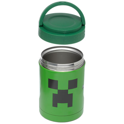 Minecraft Creeper Hot & Cold Thermal Insulated Lunch Pot 500ml