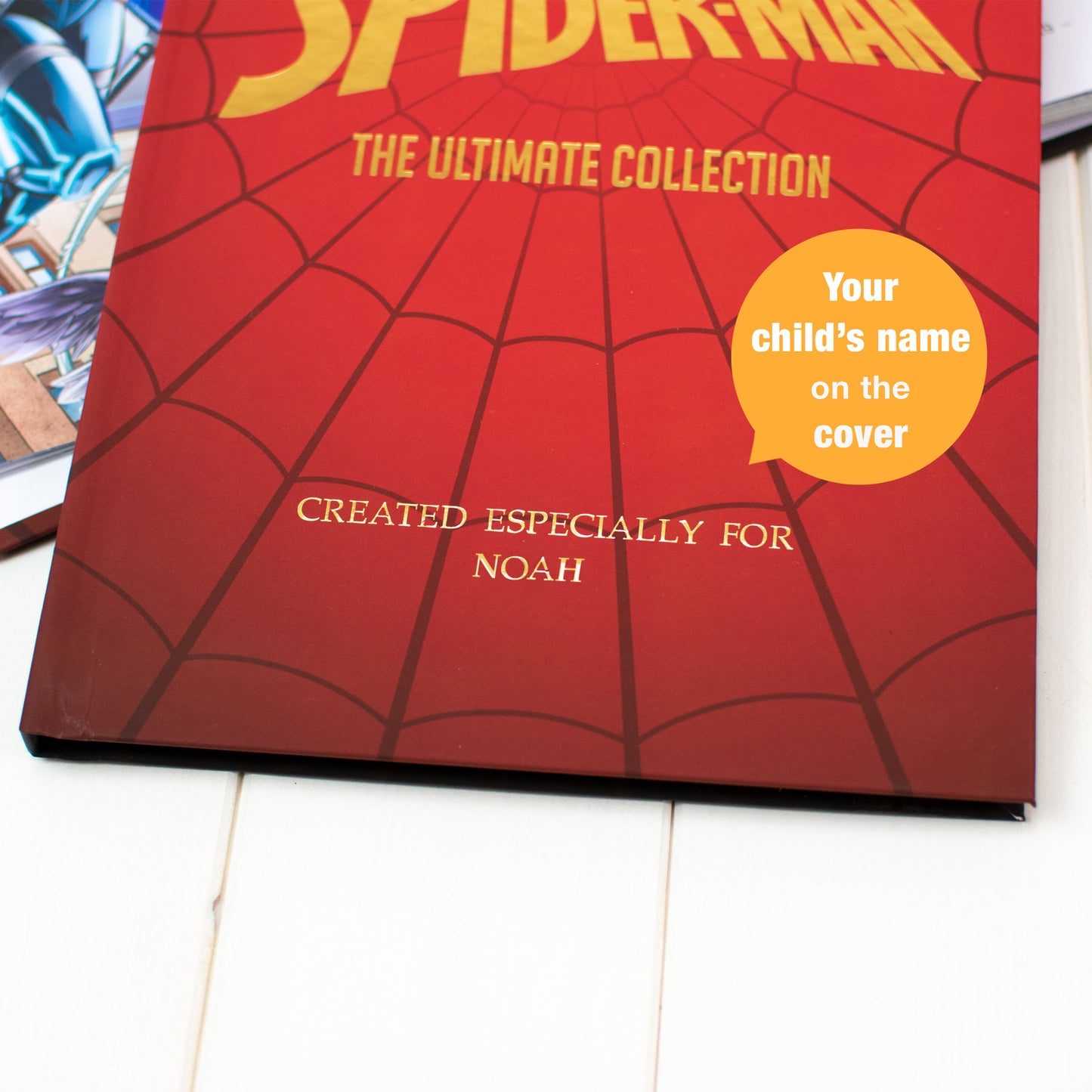 Personalised Spider-Man Collection Book from Pukkagifts.uk