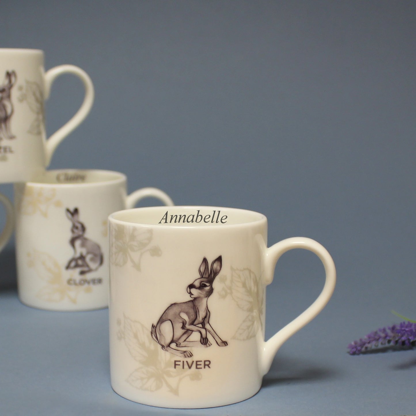 Personalised Watership Down Fiver Balmoral Mug - Myhappymoments.co.uk