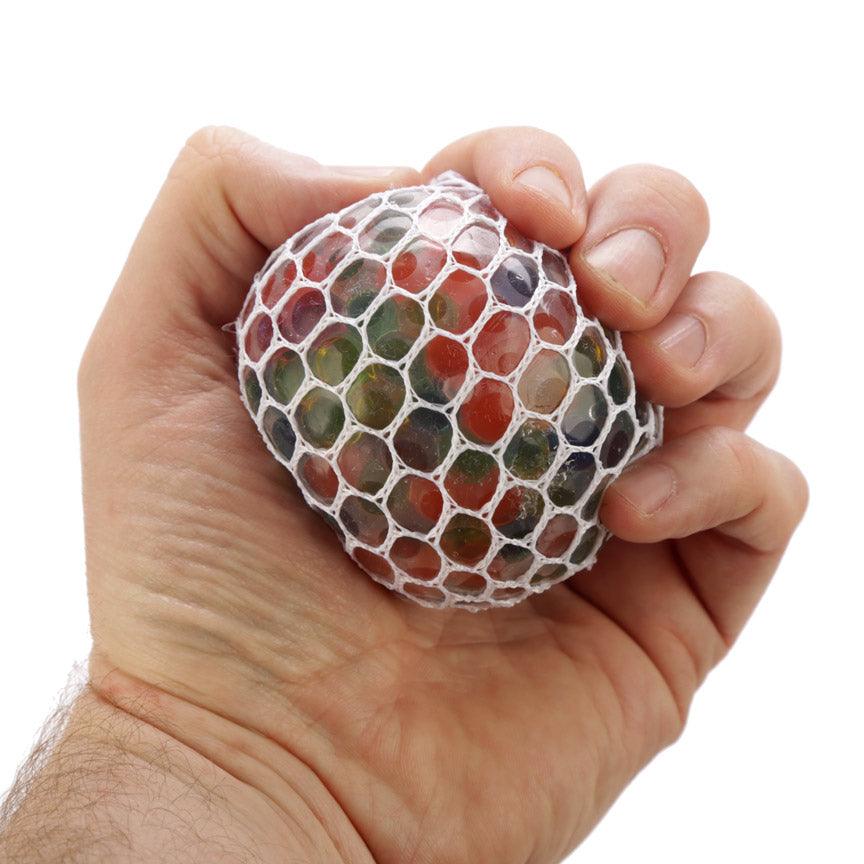 Squeezable Rainbow Ball in a Net