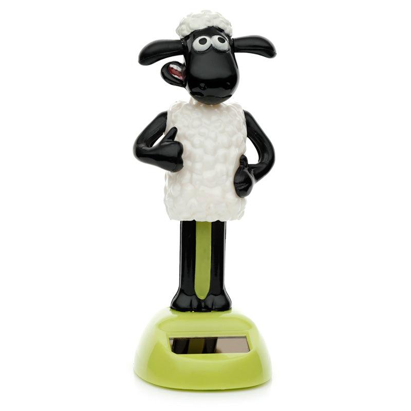 Novelty Bobble Head Solar Powered Shaun The Sheep Dashboard Toy My Happy Moments