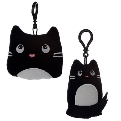 Plush Feline Fine Cat Keyring