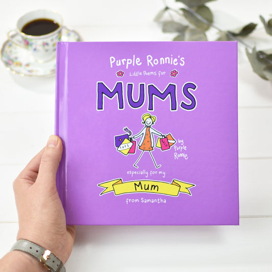 Personalised Purple Ronnie's Little Poems for Mums - Myhappymoments.co.uk