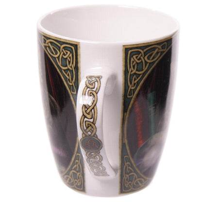 Lisa Parker Fortune Teller Cat Porcelain Mug