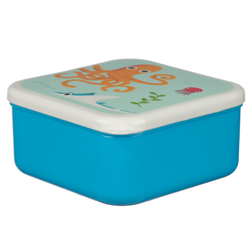 Sealife Design Plastic Lunch Boxes Set of 3 - Myhappymoments.co.uk