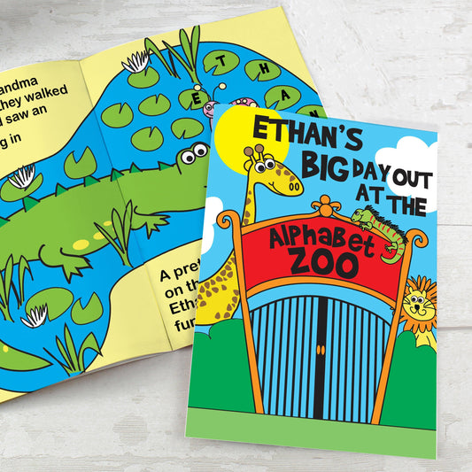 Personalised Zoo Story Book - Myhappymoments.co.uk