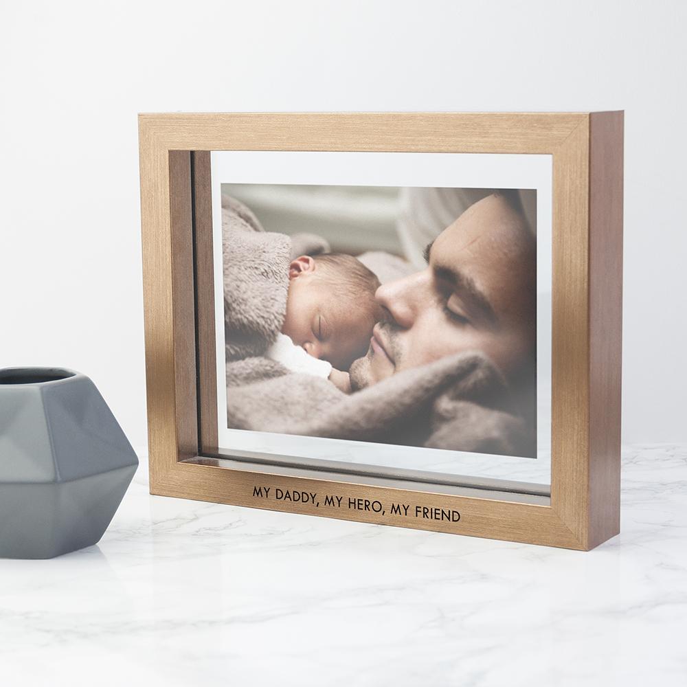 Personalised Metallic Copper Toned Photo Frame - Pukka Gifts