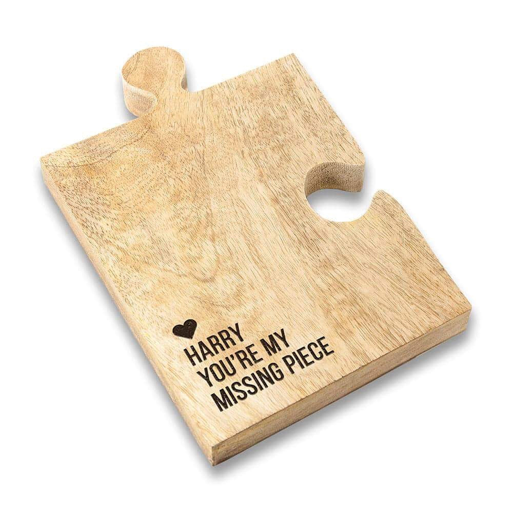 Personalised Missing Piece Jigsaw Coaster - Myhappymoments.co.uk