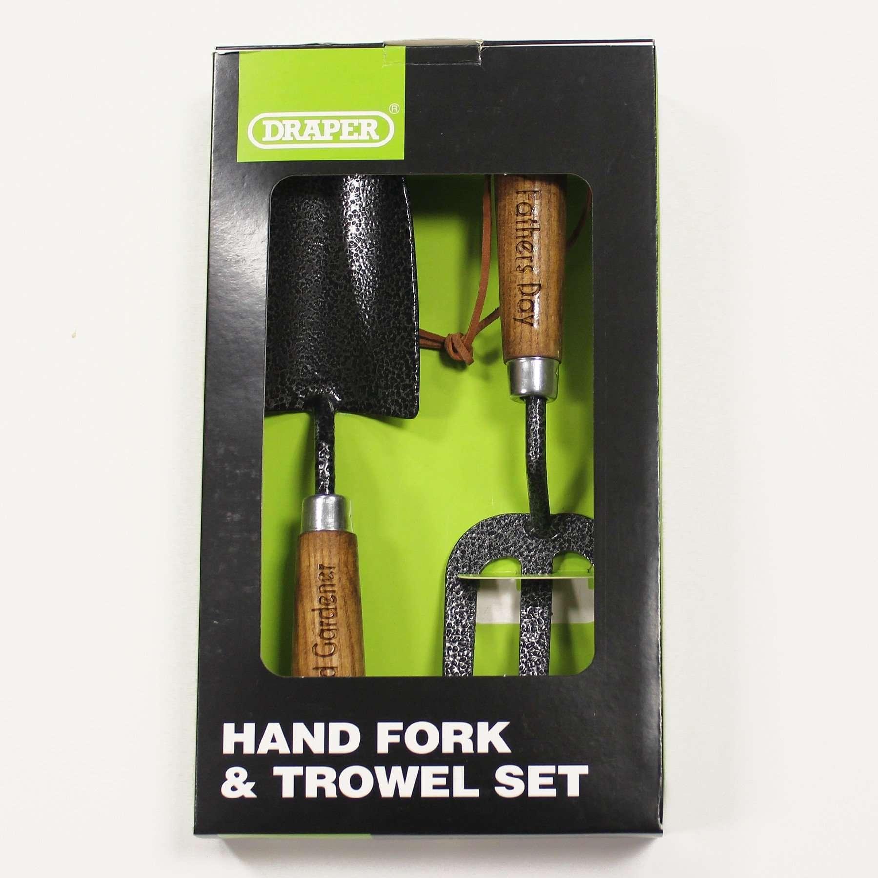 Personalised Draper Fork And Trowel Gardening Tool Set - Myhappymoments.co.uk