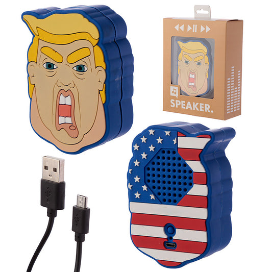 President Donald Trump Bluetooth Portable Speaker - Myhappymoments.co.uk