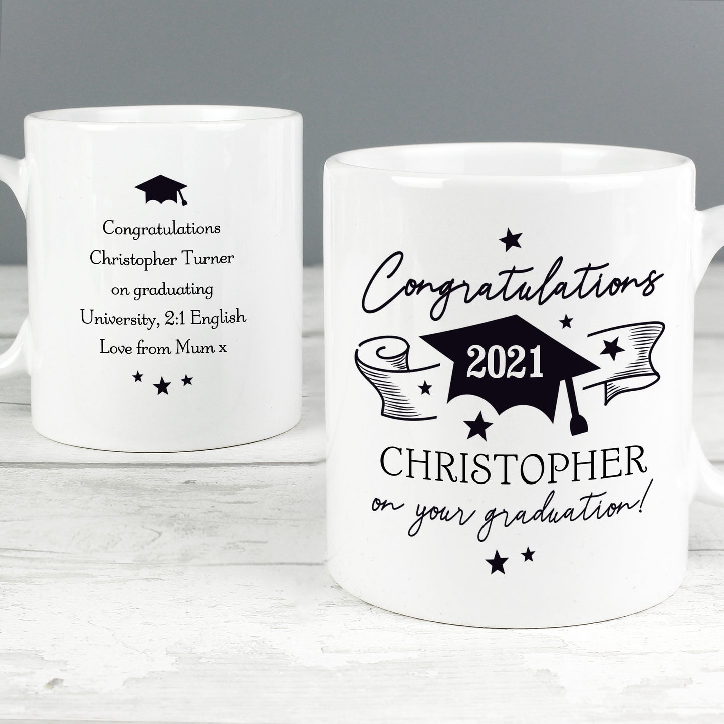 Personalised Graduation Mug