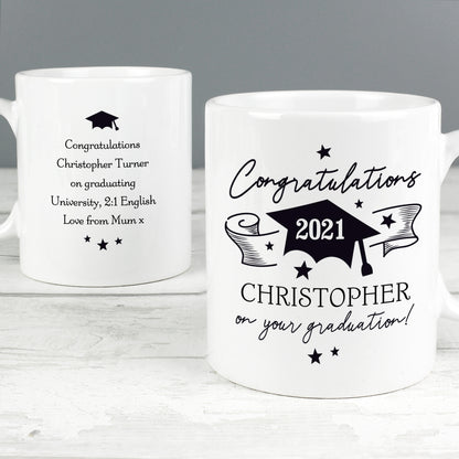 Personalised Graduation Mug