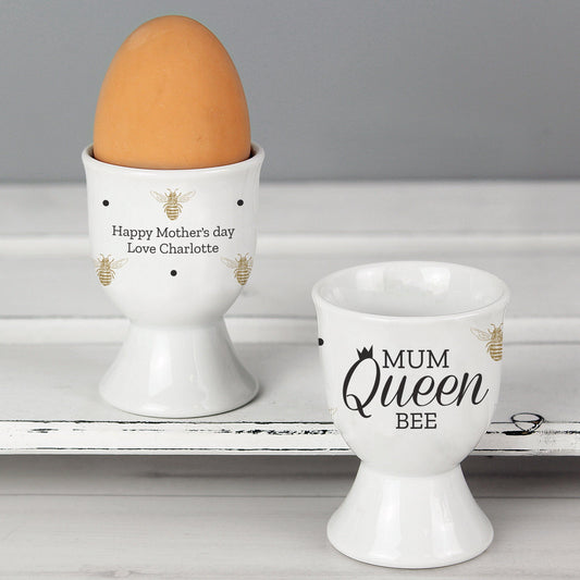 Personalised Queen Bee Egg Cup