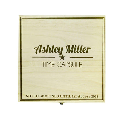 Personalised Time Capsule Memory Box - Myhappymoments.co.uk