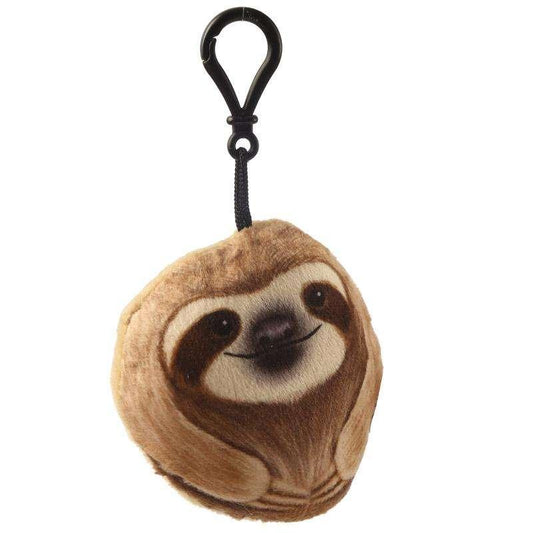 Sloth Keyring With Sound - Myhappymoments.co.uk