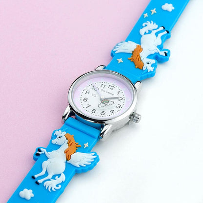 Kids Personalised Rainbow Unicorn Watch