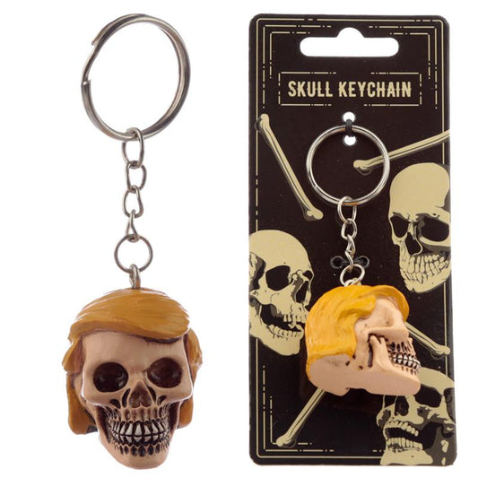 President Skull Keyring