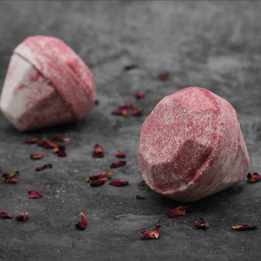 The Sunrise Ruby Gemstone Bath Bomb