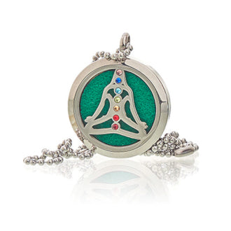 Aromatherapy Jewellery Necklace - Yoga Chakra - 30mm