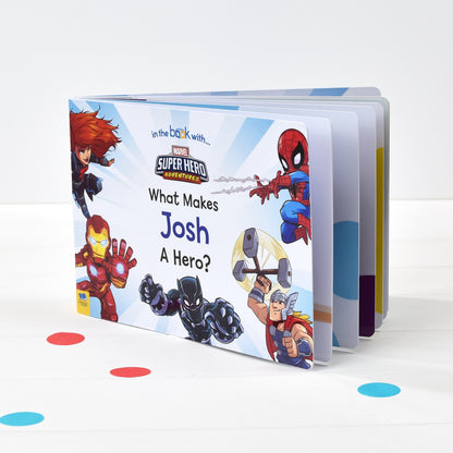 What Makes Me a Hero Marvel Board Book - Myhappymoments.co.uk