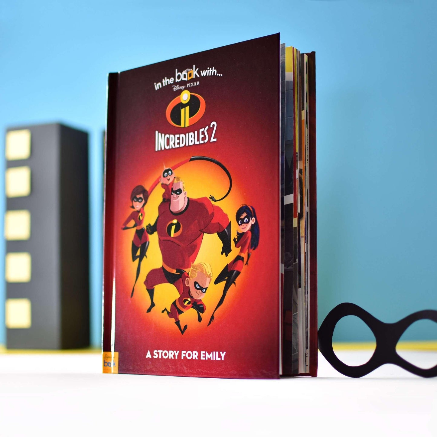 Personalised Disney's The Incredibles 2 Story Book - Myhappymoments.co.uk