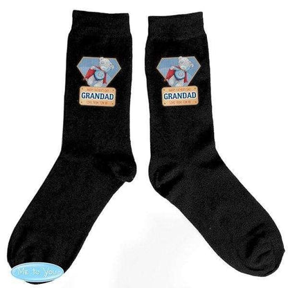 Personalised Me To You Super Hero Mens Socks - Myhappymoments.co.uk