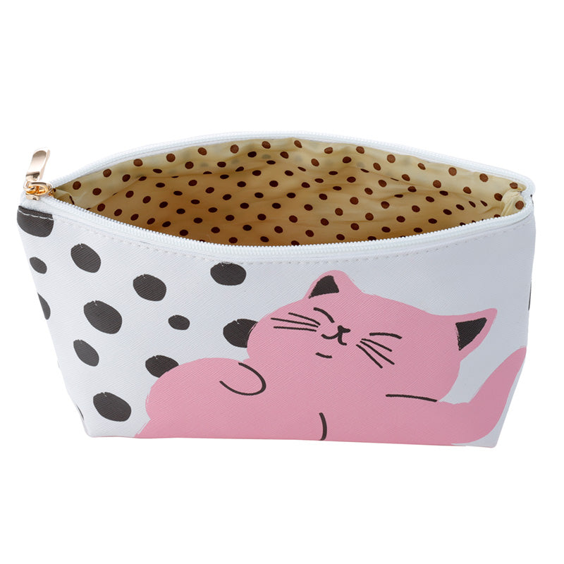 Cat's Life Medium PVC Toiletry Makeup Wash Bag