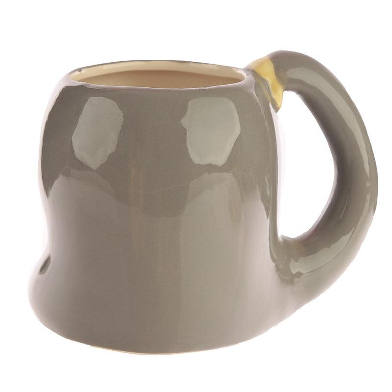 Novelty Sloth Shaped Mug - Grey