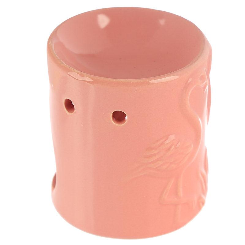 Pink Flamingos Ceramic Oil Burner