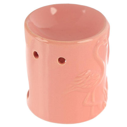 Pink Flamingos Ceramic Oil Burner