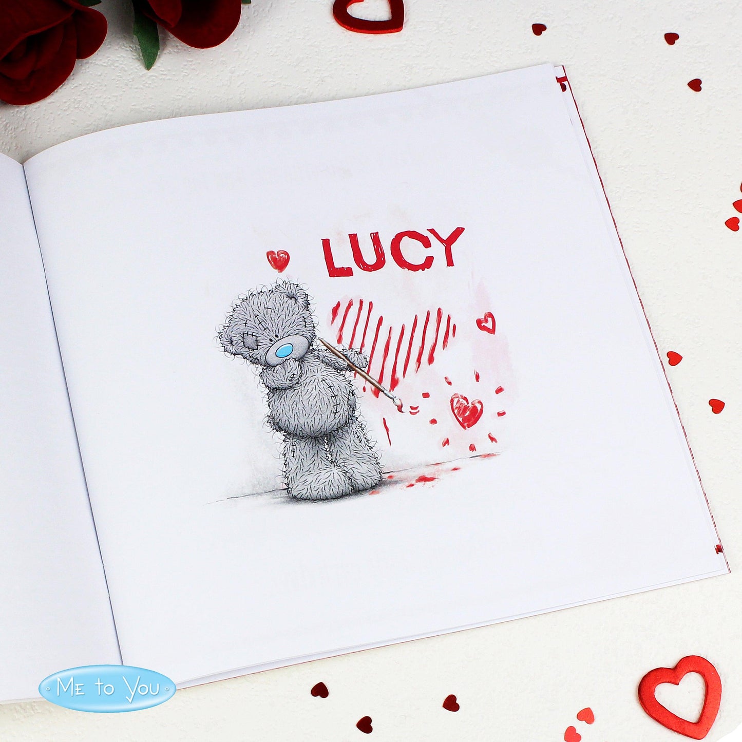 Personalised Me to You The One I Love Poem Book - Myhappymoments.co.uk