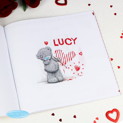 Personalised Me to You The One I Love Poem Book - Myhappymoments.co.uk