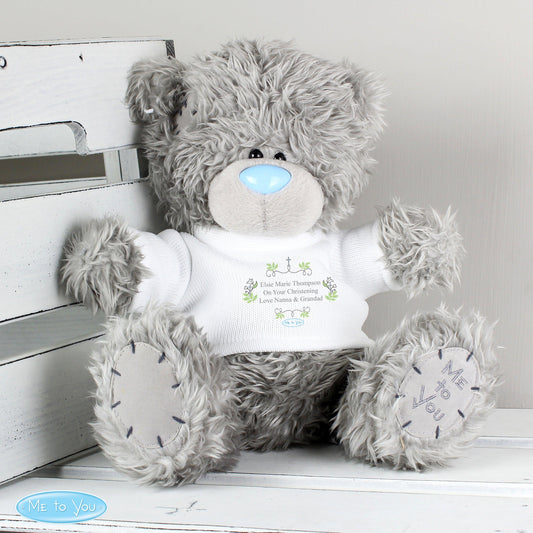 Personalised Me To You Bear Religious Cross - Myhappymoments.co.uk