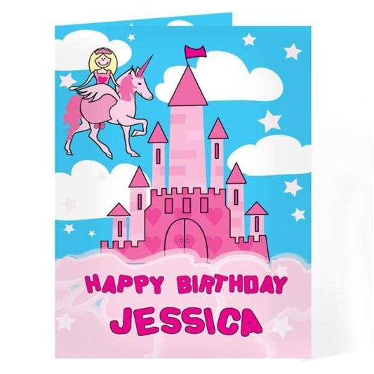 Personalised Princess Card - Myhappymoments.co.uk